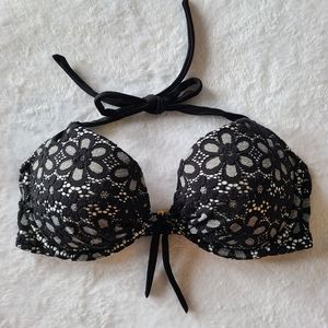 Victoria's Secret Black Bathing Suit Top